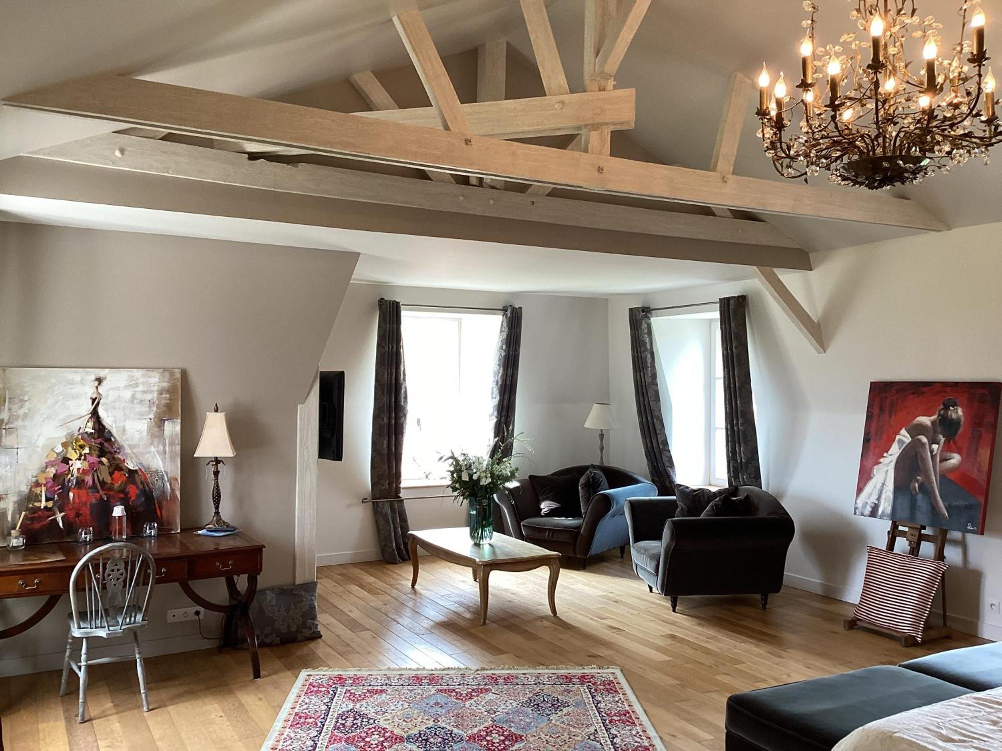 Au Château La Lucerne-d'Outremer Ngoại thất bức ảnh